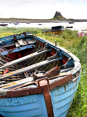 Holy Island of Lindisfarne, England, UK