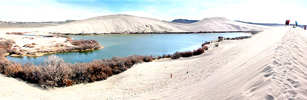 Brineau sand dunes, Idaho: Strictly copyrighted John T. Baker Photographer LLC, JayBee Stock.