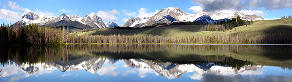 Little Redfish Lake: Strictly copyrighted John Baker Photographer LLC, JayBee Stock.com and JayBee Stock.com