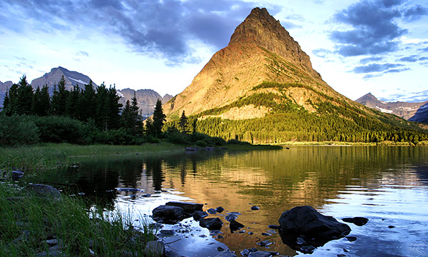 Photo library image from Glacier National Park in Montana