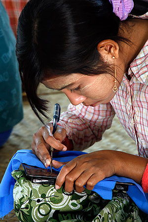 Photo of the Myanmar faces and places