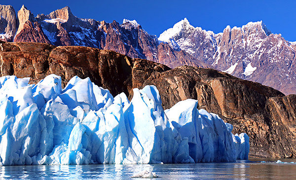 Grey Glacier, Torres del Paine, Chile