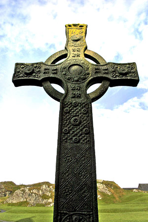 Celtic Cross, Isle of Iona, Scotland, UK