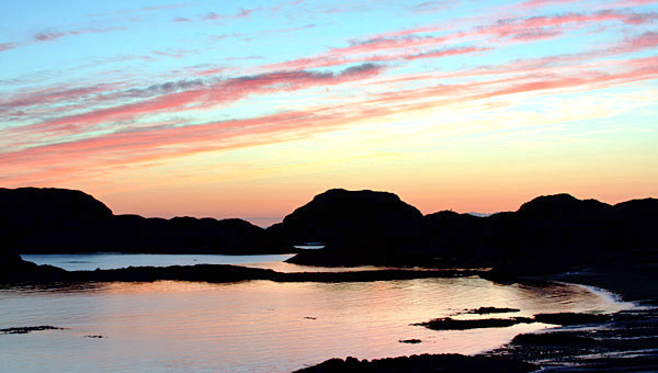 Sunset, Isle of Iona, Scotland, UK